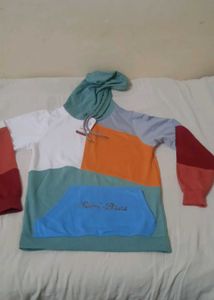 Colour Block Hoodie