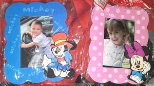 New Packed Photo Frames- Mickey And Minie