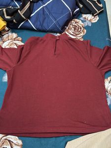 Maroon Top