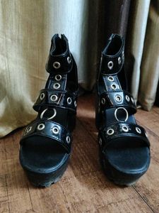 Black Platform Heels