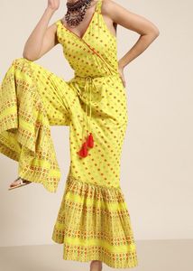 Multicolour Festive Jumpsuit From Sangria
