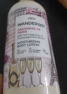 Nykaa Wanderlust Dreaming Of Paris Body Lotion