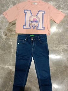 jeans and top set