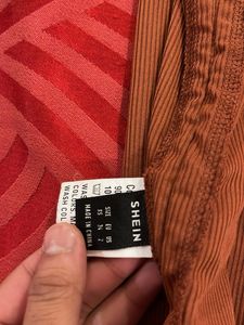 Brown Bodycon Mini Dress