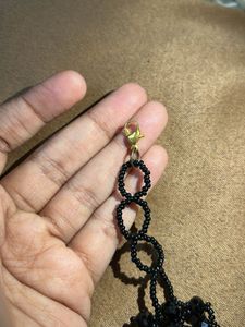 Black Beaded Choker