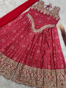Beautiful Short Top Palazzo with Dupatta