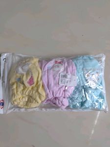 Baby Girl Panty And Bib Set
