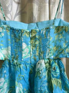 Floral Tiered Maxi Layered Dress