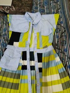 Striped Colorblock Dress