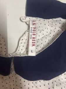 Polka Dot Print Shirt