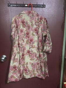Floral Print Pajama Set
