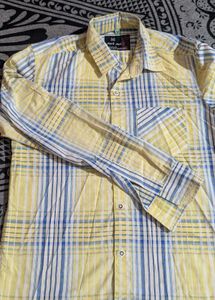 Stripe Semi Formal Full Sleeves Shirt For Men
