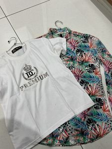 Stylish Shirt &amp; Tee Bundle 12/14 Year