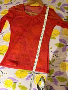 Cute Imported Mesh Top