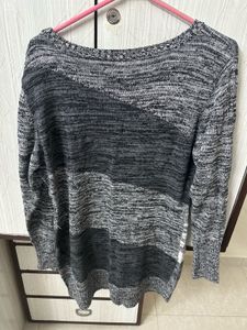 Striped Knit Sweater