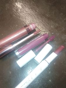 Mamaearth And Colorbar Lip Glosses