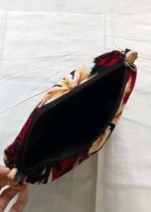 Velvet Big Red Pouch For Sale