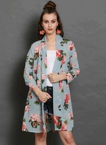 Floral Print Kimono/Shrug