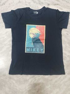 Mikey Anime Graphic T-Shirt