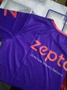 Zepto Delivery Purple T-Shirt