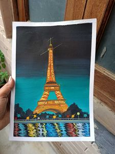 Eiffel Tower Painting