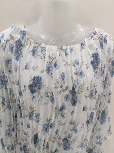 White Chiffon TOP || New Ladies Tops
