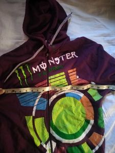 Monster Energy Zip Hoodie