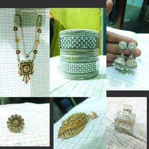 BANGLES,Necklace,Earrings,Safetypin,ring,clutcher