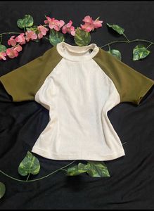 Color Block Short Sleeve T-Shirt