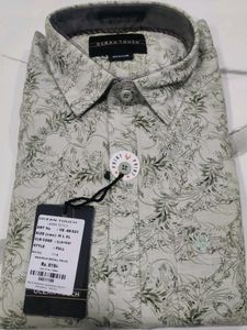 Ocean Touch mint green Print Shirt