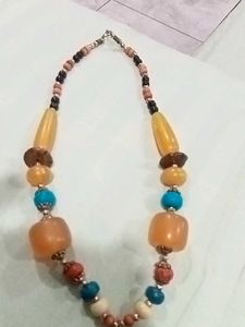 Beaded Pendant Necklace