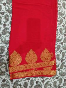 Red & Gold Sari