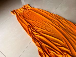 Orange Dress Long