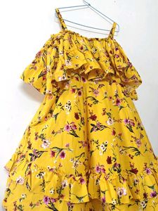 I AM Selling A Floral Dress.