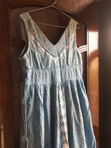 Boho Embroidered Dress