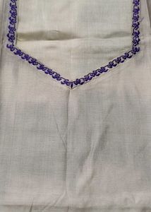 Embroidered Kurta In Silk
