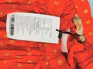 BRAND NEW PATIYALA PANT WITH TAG, BEAUTIFUL ORANGE