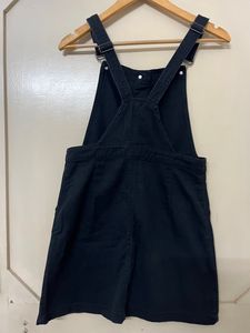H&amp;M Dungaree Dress Black