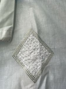 Elegant White Designer embroidery kurta Set