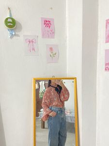 SALE:- Korean Floral Print Shirt