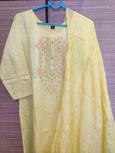 Heavy Embroidered Kurta Set