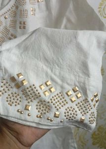 Women Sequins Short Kurti