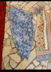 Floral Kurta Set Without Dupatta