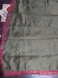 Green &amp; Pink Dupatta
