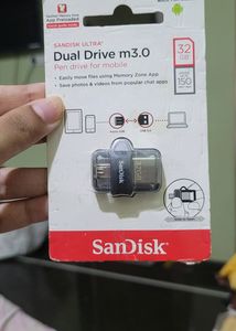 Sandisk Ultra Dual Pendrive 32gb New
