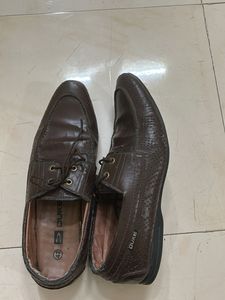 Duke Brown Leather Shoes