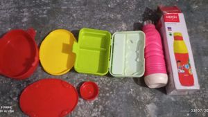 Tiffin Bottle School Set Combo Kids