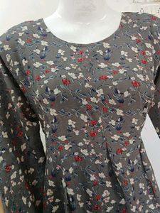 Floral Print Casual Dress