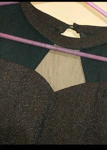 Maroon Shimmer Dress