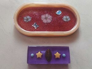 Resin Tray & Paperweight